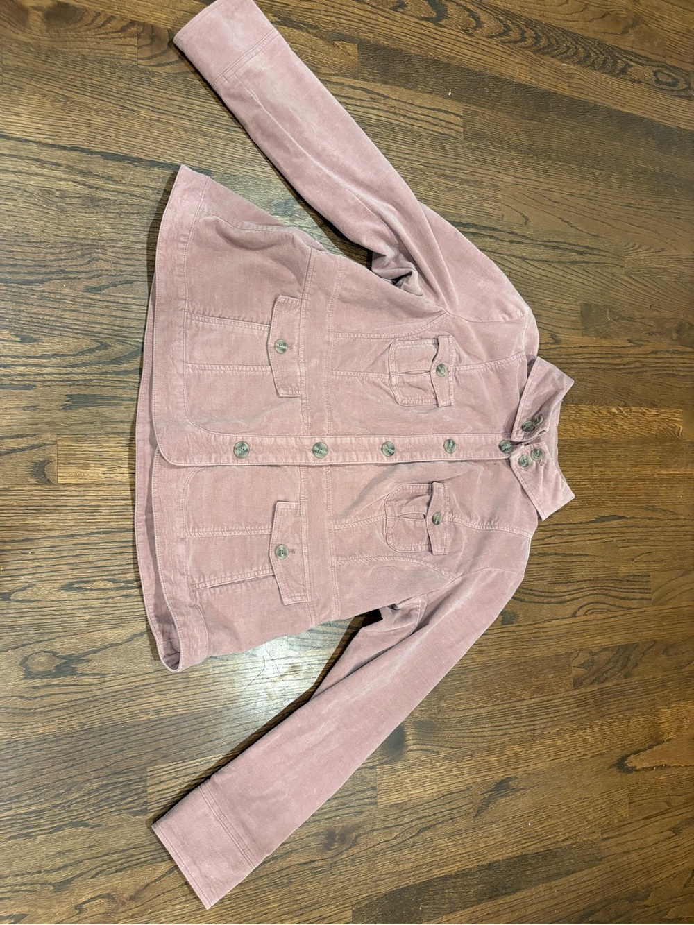 Sonoma Dusty Pink Corduroy Jacket